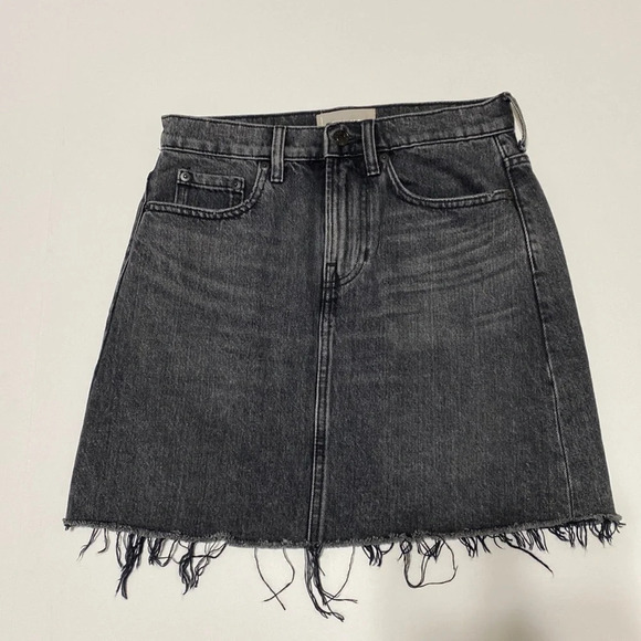 Everlane Jean Skirt Size 26 Waist - Picture 2 of 7
